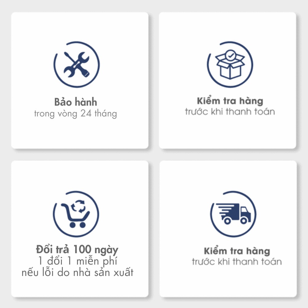 Máy lọc không khí cao cấp AIRDOG X5 24 Chính sách bảo hành tốt hoàn toàn an tâm và đáng tin cậy