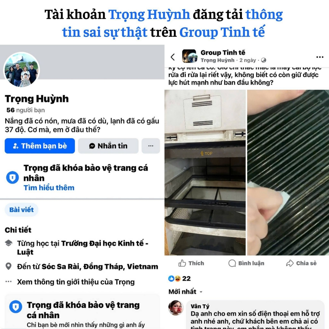 Cảnh báo giả mạo khách hàng Airdog lừa đảo người tiêu dùng 21 Những thông tin không đúng sự thật khiến nhiều khách hàng hoang mang và mất niềm tin, do dự khi lựa chọn sản phẩm