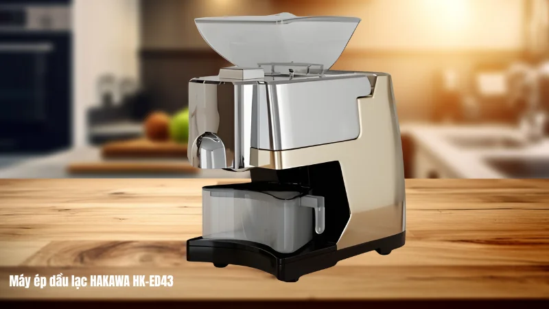 Cách làm dầu dừa ép lạnh an toàn, tiết kiệm và dễ thực hiện 22 Có thể sửu dụng máy để ép dầu dừa