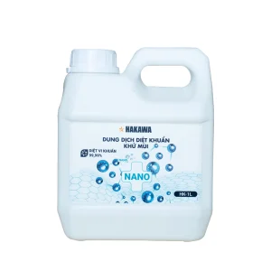 Dung dịch khử khuẩn – khử mùi hương bạc hà HAKAWA (1 lít)