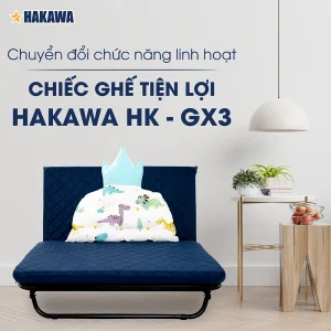 Giường gấp n&acirc;ng đầu HAKAWA HK- GX3