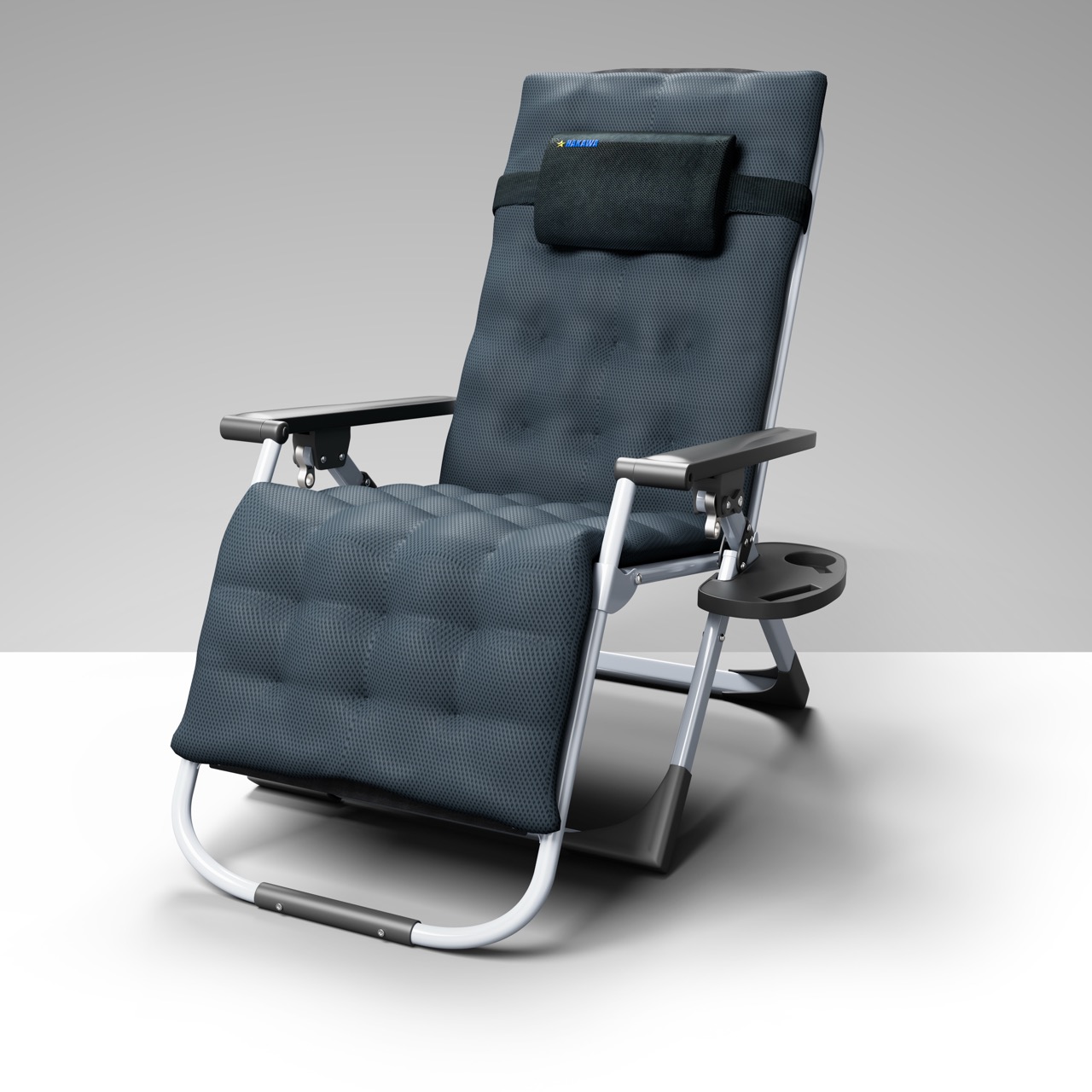 ghế xếp thư giãn hakawa hk-g21p new có nệm