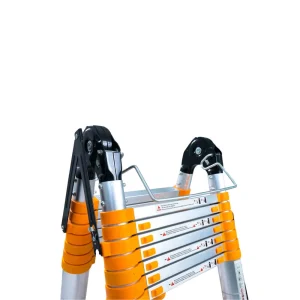 Thang nhôm rút đôi HAKAWA HK-250 gold NHẬT BẢN 7 Thang nhôm rút đôi HAKAWA HK-250 gold NHẬT BẢN