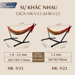V&otilde;ng xếp thư gi&atilde;n Hakawa HK-V22