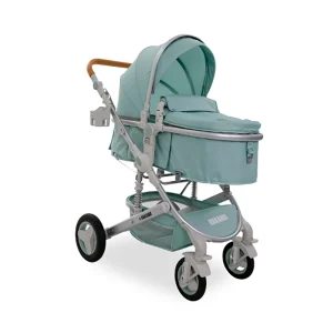 xe đẩy cho b&eacute; Hakawa HK-B02 m&agrave;u xanh mint