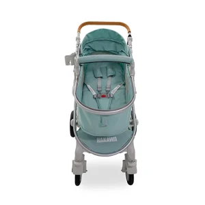 xe đẩy cho b&eacute; Hakawa HK-B02 m&agrave;u xanh mint