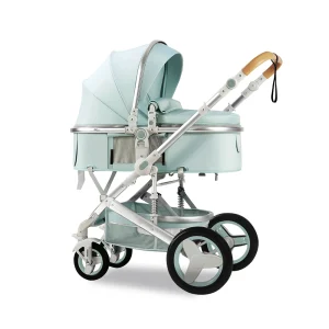 xe đẩy cho b&eacute; Hakawa HK-B02 m&agrave;u xanh mint