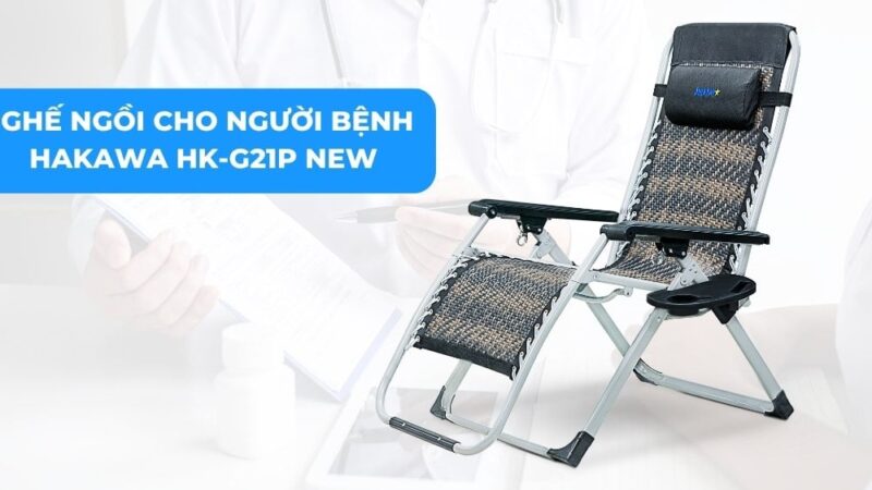 Ghế tựa lưng cho người bệnh hỗ trợ chăm sóc và điều trị 21 Ghế ngồi cho người bệnh hakawa Hk-G21p new