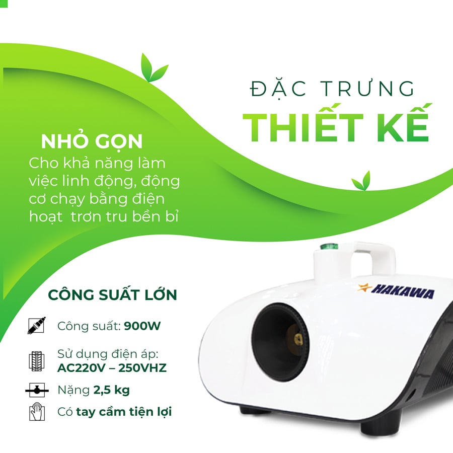 Máy khử mùi diệt khuẩn HAKAWA HK-2020KT 7 Đặc điểm thiết kế máy khử mùi diệt khuẩn Hakawa HK-2020KT thiết kế đẹp mắt, nhỏ gọn và công suất lớn