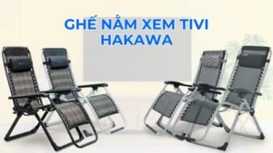 Bốn mẫu ghế xếp xem tivi thoải mái bền đẹp