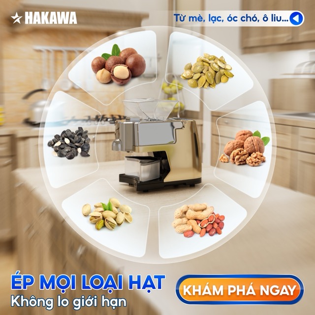 Máy ép dầu hakawa Hakawa Hk ED-43