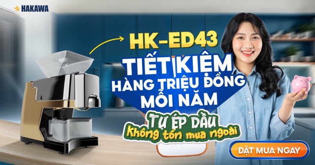 Máy ép dầu hakawa Hakawa Hk ED-43