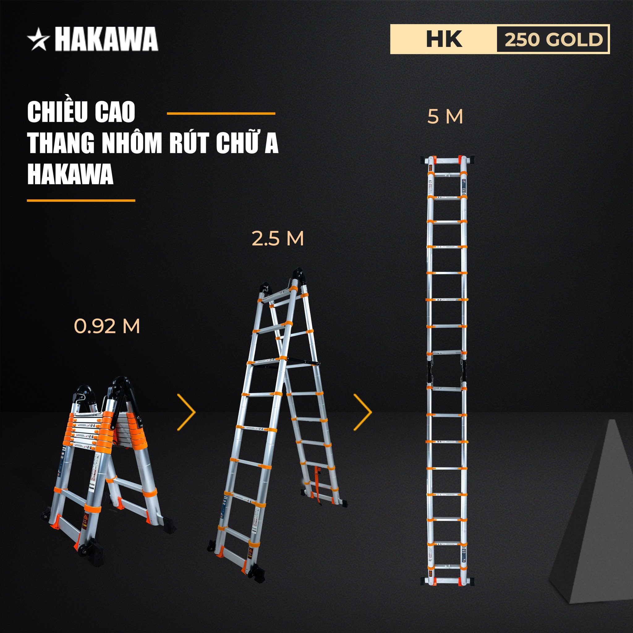 Thiết kế thông minh rút gọn và thay đổi chiều cao linh hoạt