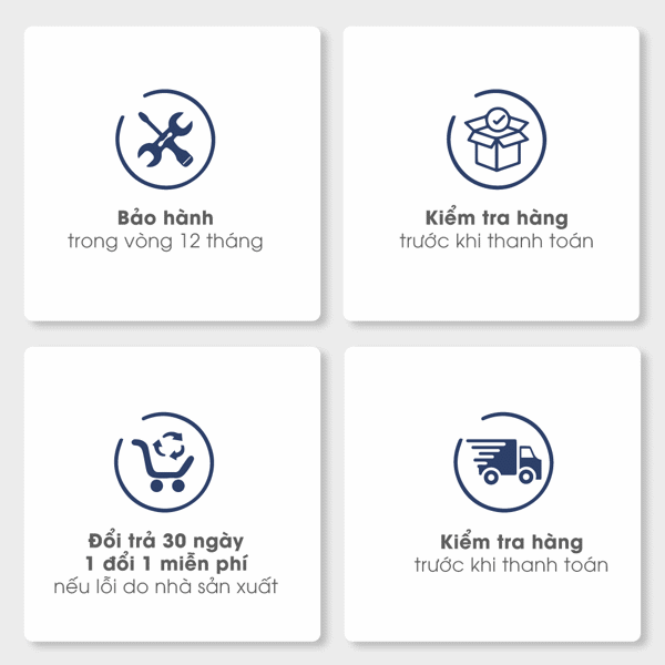 Máy lọc không khí cao cấp AIRDOG X5 24 Chính sách bảo hành tốt hoàn toàn an tâm và đáng tin cậy