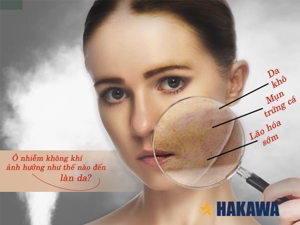 Vụi bẩn gây ra bệnh ngoài da