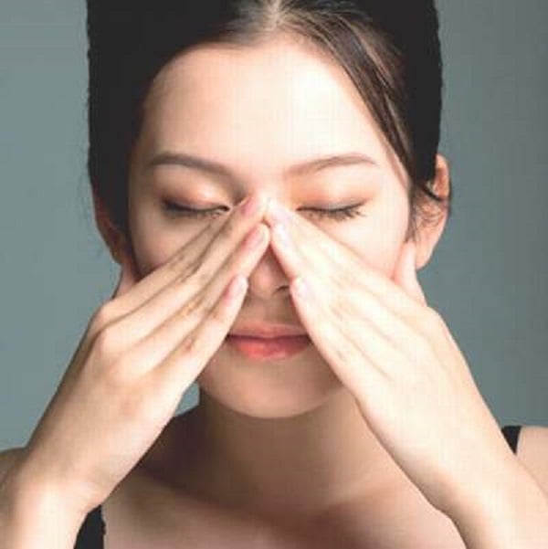 cách massage trị viêm xoang chuyên dụng