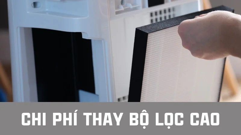 7 tác hại của máy lọc không khí. Có nên mua hay không? 15 Chi phí phát sinh và duy trì máy lọc không