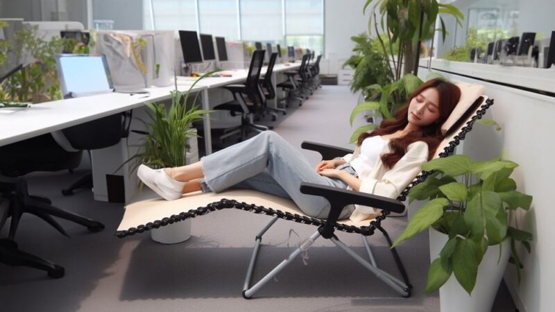 Top 4 ghế gấp ngủ trưa văn phòng đáng sở hữu nhất 2024 16 Chọn ghế ngủ văn phòng nhỏ gọn