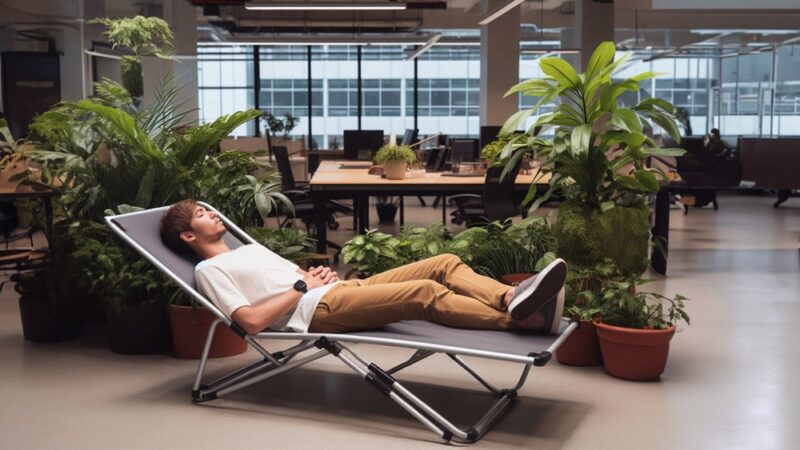 Top 4 ghế gấp ngủ trưa văn phòng đáng sở hữu nhất 2024 15 Cách chọn ghế gấp phù hợp với diện tích phòng làm việc