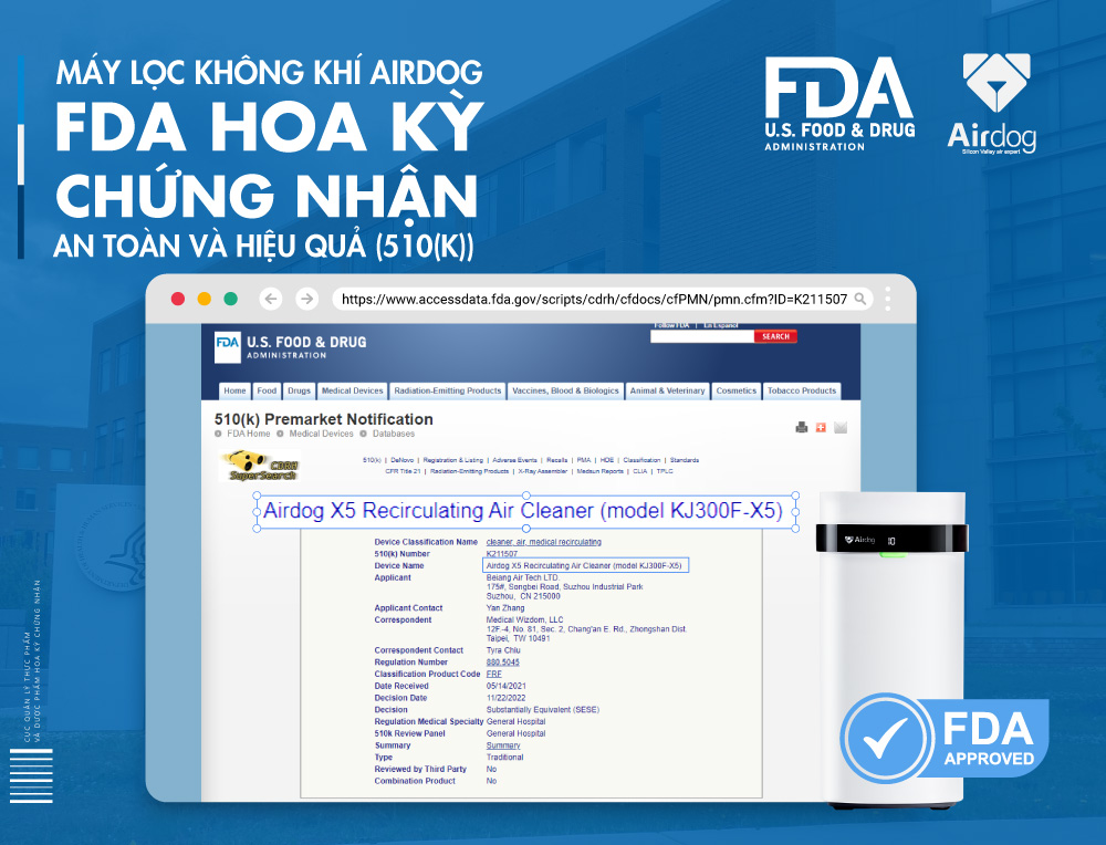 Chứng nhận FDA