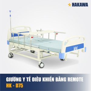 Giường y tế đa năng HAKAWA HK-D75 5 Giường y tế điều khiển bằng remote Hakawa HK-D75