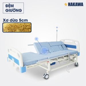 Giường y tế đa năng HAKAWA HK-D75 7 Đệm giường y tế đa năng Hakawa HK-D75 bằng xơ dừa dày 5cm