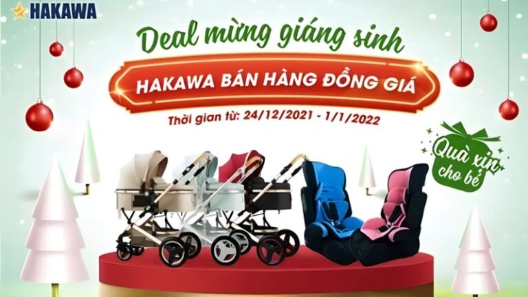 HAKAWA CÓ DEAL XINH- MỪNG GIÁNG SINH AN LÀNH