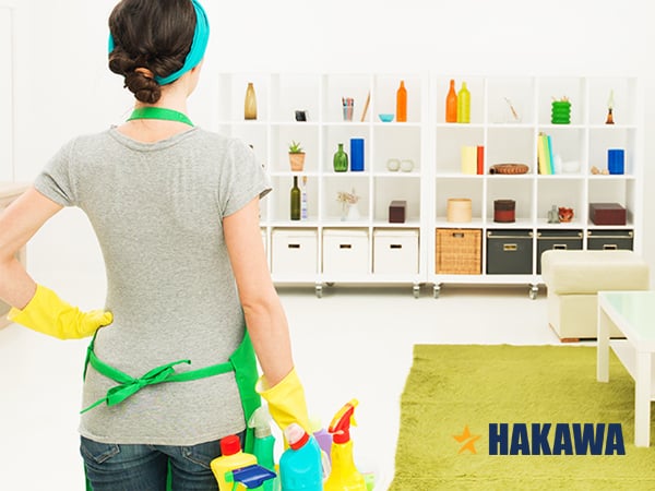 Dọn dẹp nhà cửa ngăn nắp là cách chống bụi hiệu quả