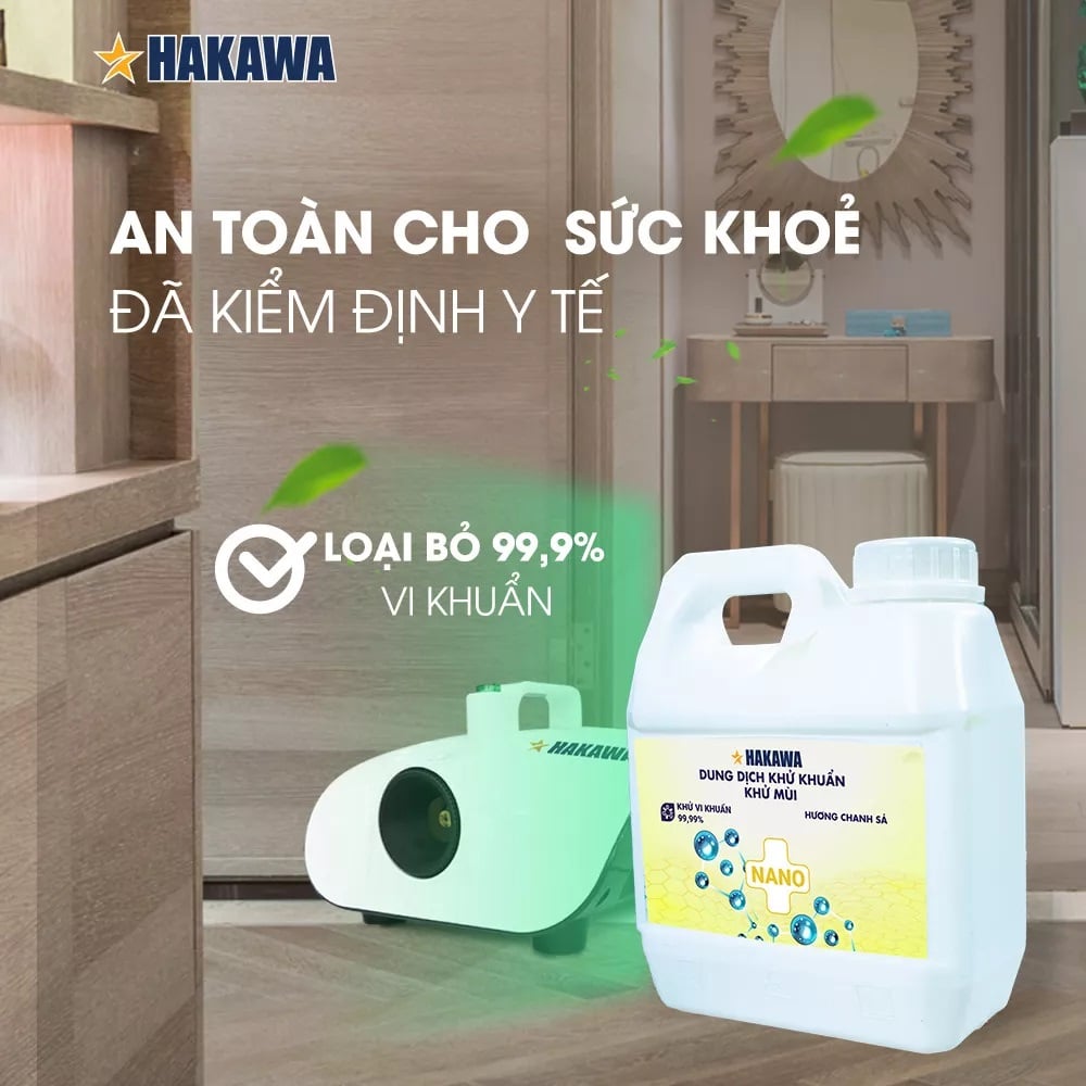 Dung dịch khử khuẩn – khử mùi nano chanh sả 1 lít 9 Dung dịch khử khuẩn công nghệ Nano an toàn hiệu quả