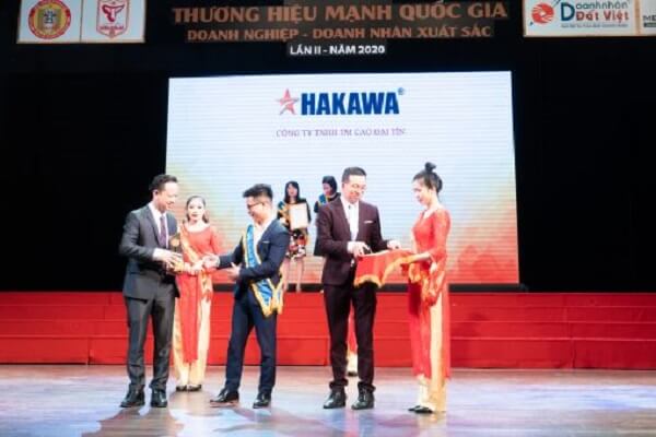 HAKAWA nhận giải thương hiệu mạnh quốc gia