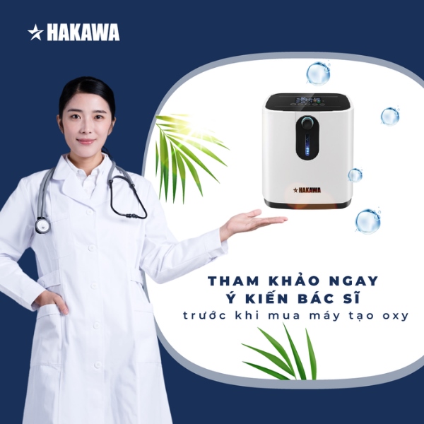 Hướng dẫn SỬ DỤNG máy tạo oxy tại nhà và các LƯU Ý cần biết 17 Hỏi ý kiến bác sĩ chuyên khoa