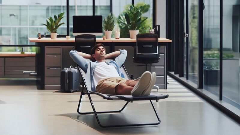 Top 4 ghế gấp ngủ trưa văn phòng đáng sở hữu nhất 2024 19 Lợi ích khi dùng ghế ngủ trưa văn phòng
