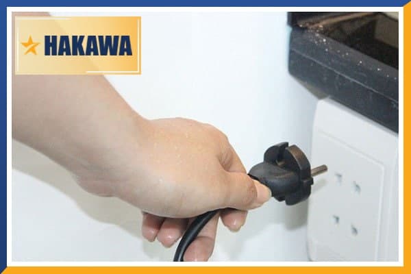 Máy lọc không khí không vào điện