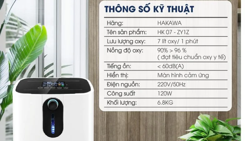 Ưu và nhược điểm của máy tạo oxy gia đình 7 lít 11 Nhiều chức năng mở rộng