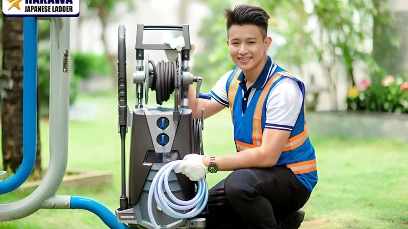 Cách sử dụng máy xịt rửa cao áp chính xác và an toàn nhất 18 Máy xịt rửa của Hakawa được nhiều khách hàng tin tưởng và lựa chọn
