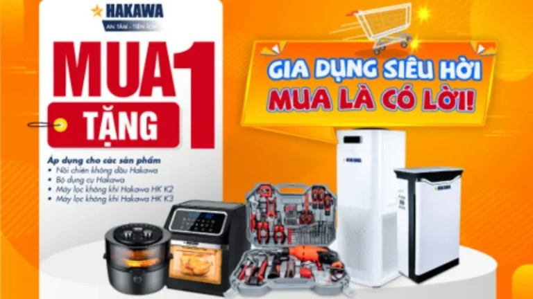 HAKAWA MUA 1 TẶNG 1