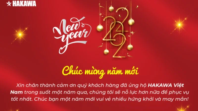 CÙNG HAKAWA ĐÓN NĂM MỚI HỨNG KHỞI- SĂN SALE PHƠI PHỚI 4 Năm mới Hakawa sale tơi bến để tri ân khách hàng