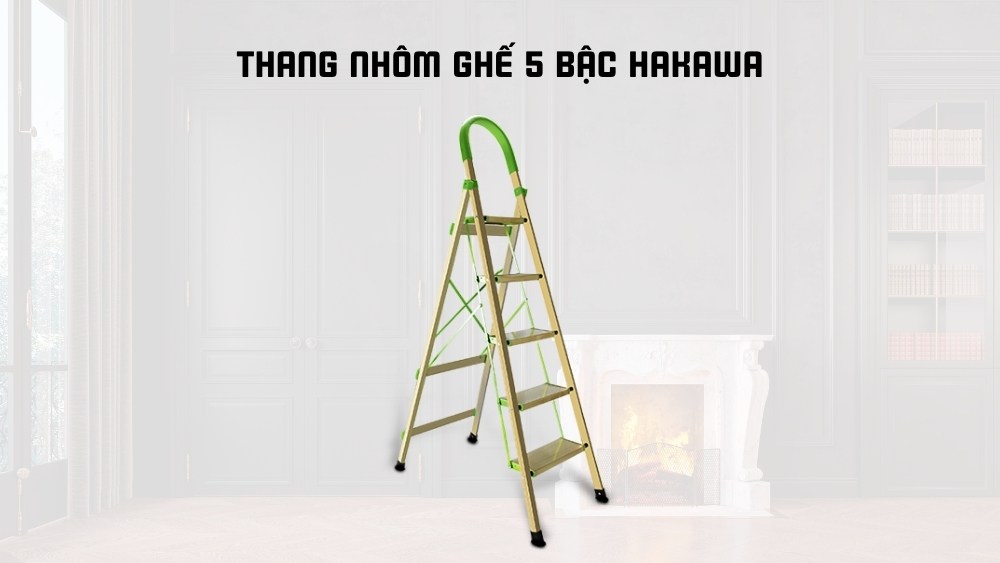 Thang thắp hương nào đáng mua trong năm 2024? 19 Thang nhôm ghế 5 bậc Hakawa
