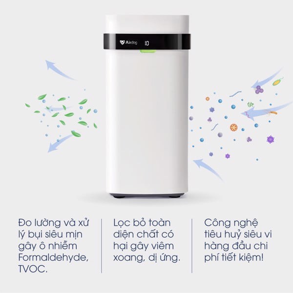 Máy lọc không khí cao cấp AIRDOG X5 23 Giá thành máy lọc không khí Airdog X5