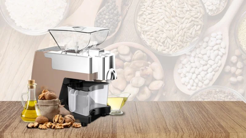 Các loại thực vật dùng để sản xuất dầu 18 Cho nguyên liệu đã chuẩn bị vào máy và tiến hành ép lấy dầu