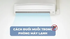 Cách đuổi muỗi trong phòng máy lạnh