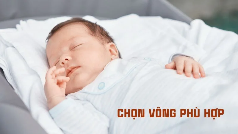 3 mẹo cho trẻ sơ sinh nằm võng đúng cách không cong lưng 20 Chọn võng phù hợp