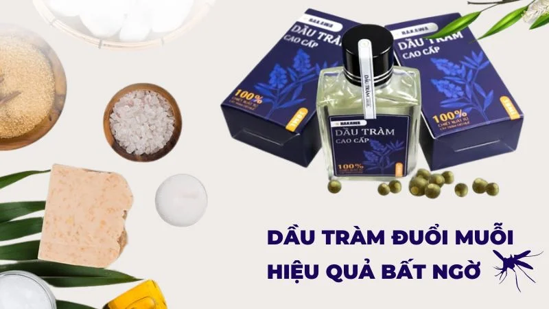 4 cách dùng tinh dầu tràm đuổi muỗi có thể bạn chưa biết 9 Dầu tràm có đuổi muỗi không?