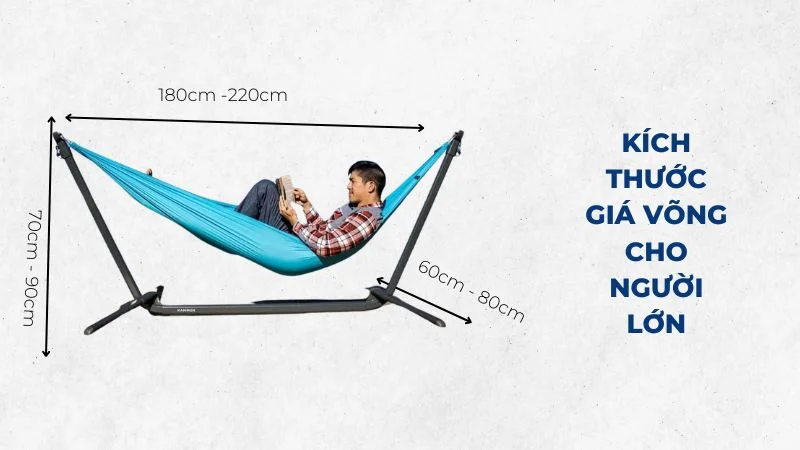 Kích thước võng xếp các loại, cập nhật mới nhất 2024 17 Kích thước võng xếp cho người lớn