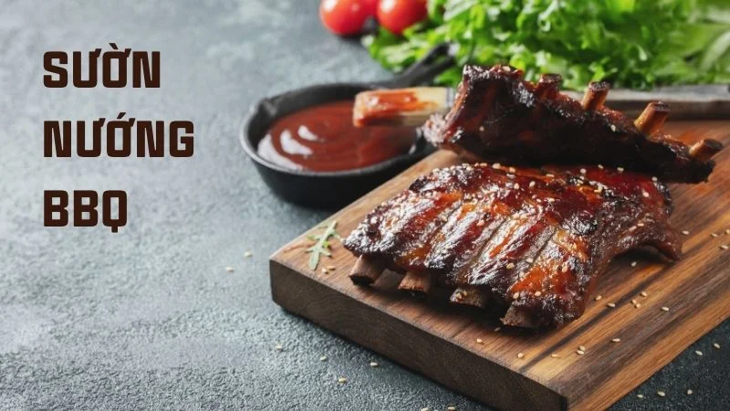 Cách sử dụng nồi chiên không dầu khi mới mua về 28 Sườn nướng BBQ