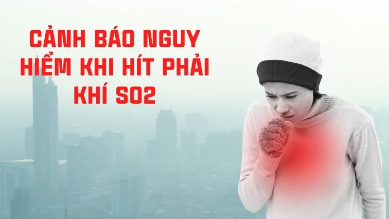 Khí SO2 ở Việt Nam tăng cao, cảnh báo nguy hiểm sức khỏe 7 Cảnh báo nguy hiểm khi hít phải khí SO2