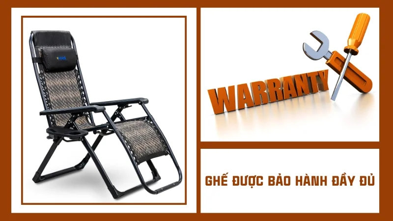 4 mẫu ghế nằm xem tivi giá rẻ, bền đẹp, chất lượng cao 15 Chọn ghế được bảo hành đầy đủ