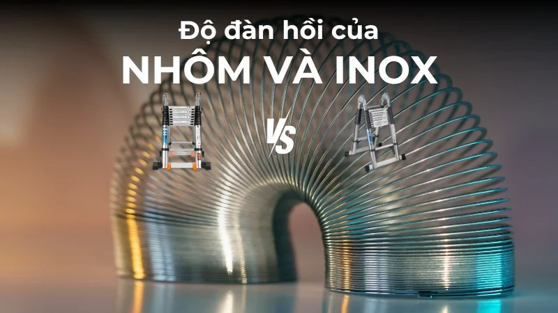So sánh nhôm và inox! Loại vật liệu nào tốt hơn? 26 So sánh độ đàn hồi của nhôm và inox