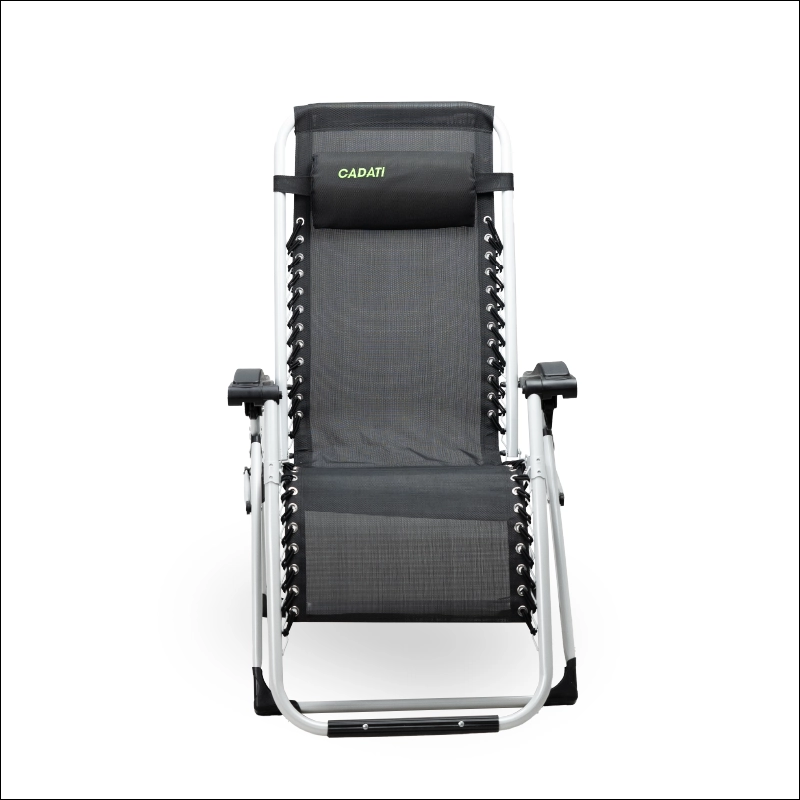 Ghế xếp thư giãn Cadati C-03 màu đen 3 Ghế xếp thư giãn Cadati C-03 màu đen - Ảnh 3