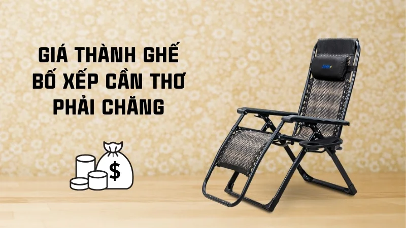 Ghế xếp Cần Thơ chính hãng, giá rẻ, bảo hành tới 2 năm 15 Giá thành ghế bố xếp Cần Thơ phải chăng
